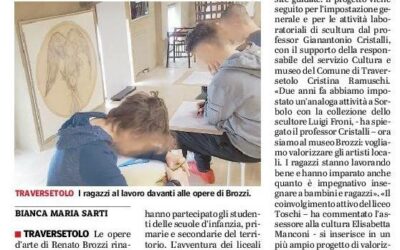 L’ARTE DI BROZZI RINASCE GRAZIE AGLI STUDENTI