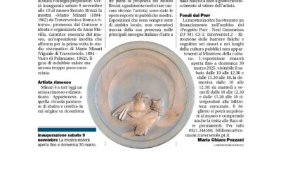 Una mostra per riscoprire Minari – 23 ottobre 2024